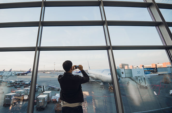 Ankunft Flughafen Wien Schwechat